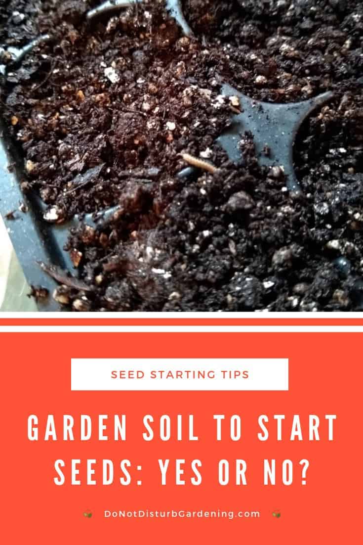 Can You Use Topsoil to Start Seeds? Do Not Disturb Gardening