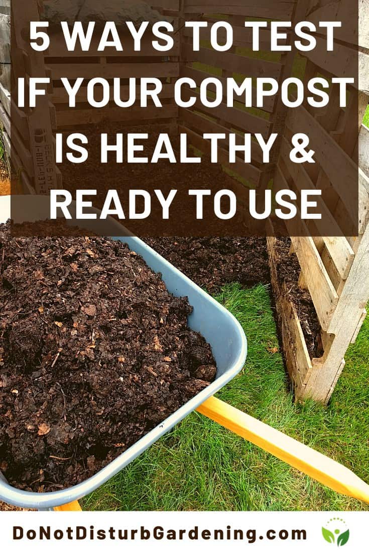 Is Your Compost Healthy, Ready, and Finished (1) Do Not Disturb Gardening